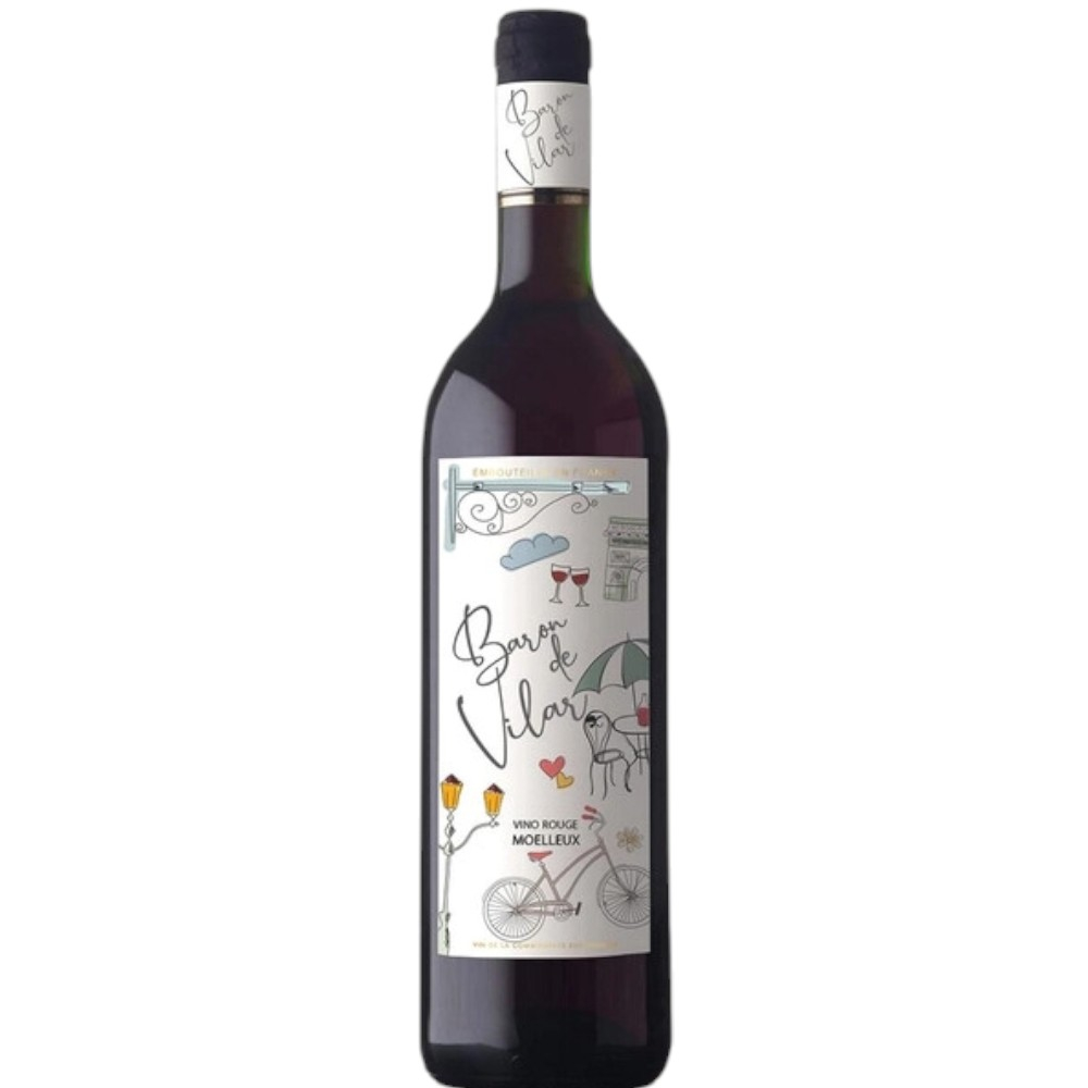 Вино Baron De Vilar Rouge Moelleux 0.75