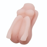 Тугой мастурбатор в виде женской фигурки (Цвет: телесный)