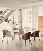 Стеклянный стол Burano, 200 х 90 см