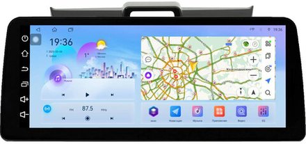 Магнитола для Toyota Corolla Axio 2, Fielder 3 2012-2023 - FarCar монитор 12.3" 2K QLED на Android 14, TS10, CarPlay, 4G SIM-слот