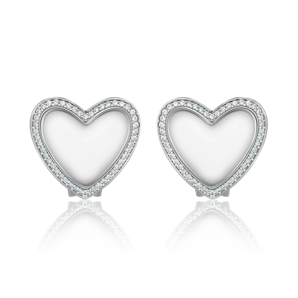 Серьги сердца