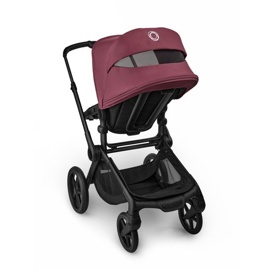 Коляска 2 в 1 Bugaboo Fox 5 Renew (Black/Heritage Black/Dark Cherry)
