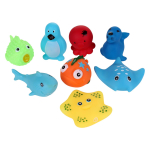Набор игрушек для купания 8шт, пакет AY619F