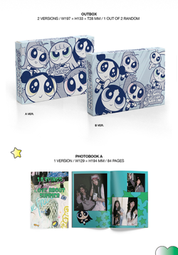 Альбом NewJeans - Get Up (The POWERPUFF GIRLS X NJ Box ver.)