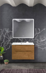 Тумба подвесная под раковину BelBagno MARINO-H60-800-2C-SO-RN-P