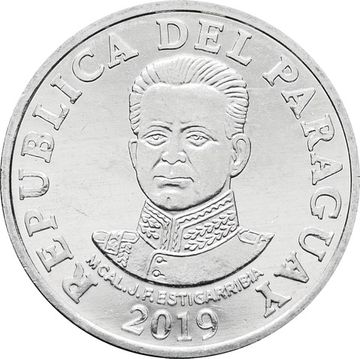 50 гуарани 2019 Парагвай