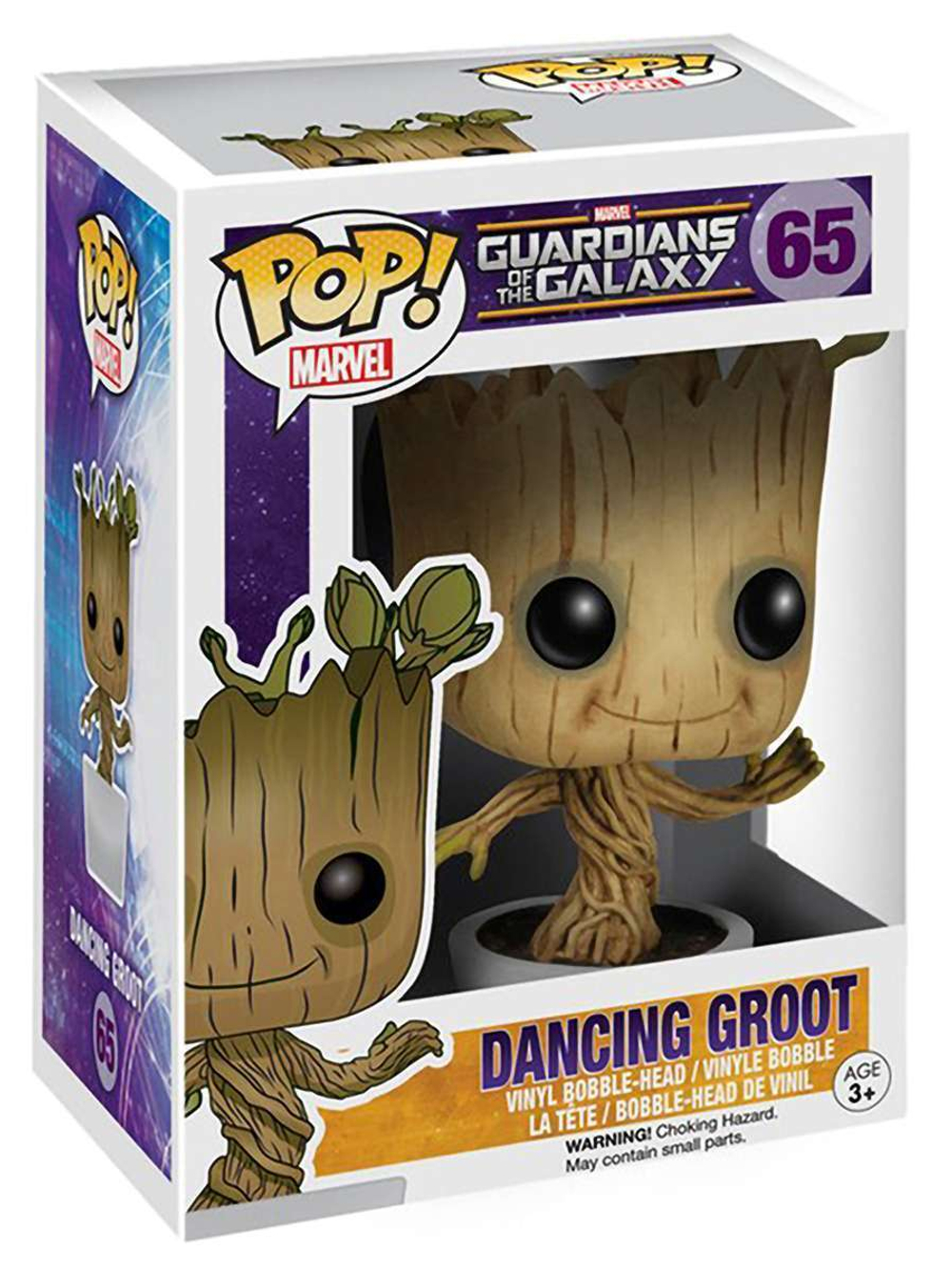 Фигурка Funko POP! Bobble Marvel Guardians Of The Galaxy Dancing Groot (65) 5104