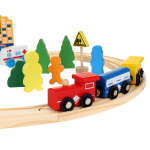 Развивающая игрушка Деревянная дорога 26 элементов, коробка C-41881