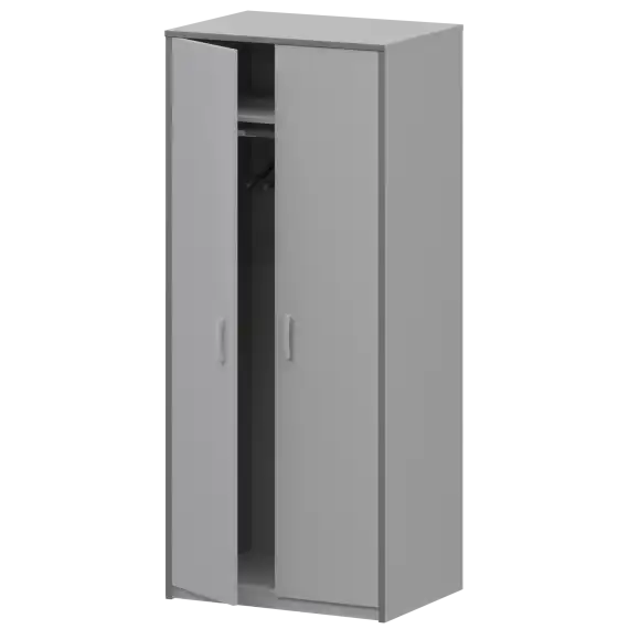 Шкаф для одежды А-307 Серый 770x580x2000 Арго