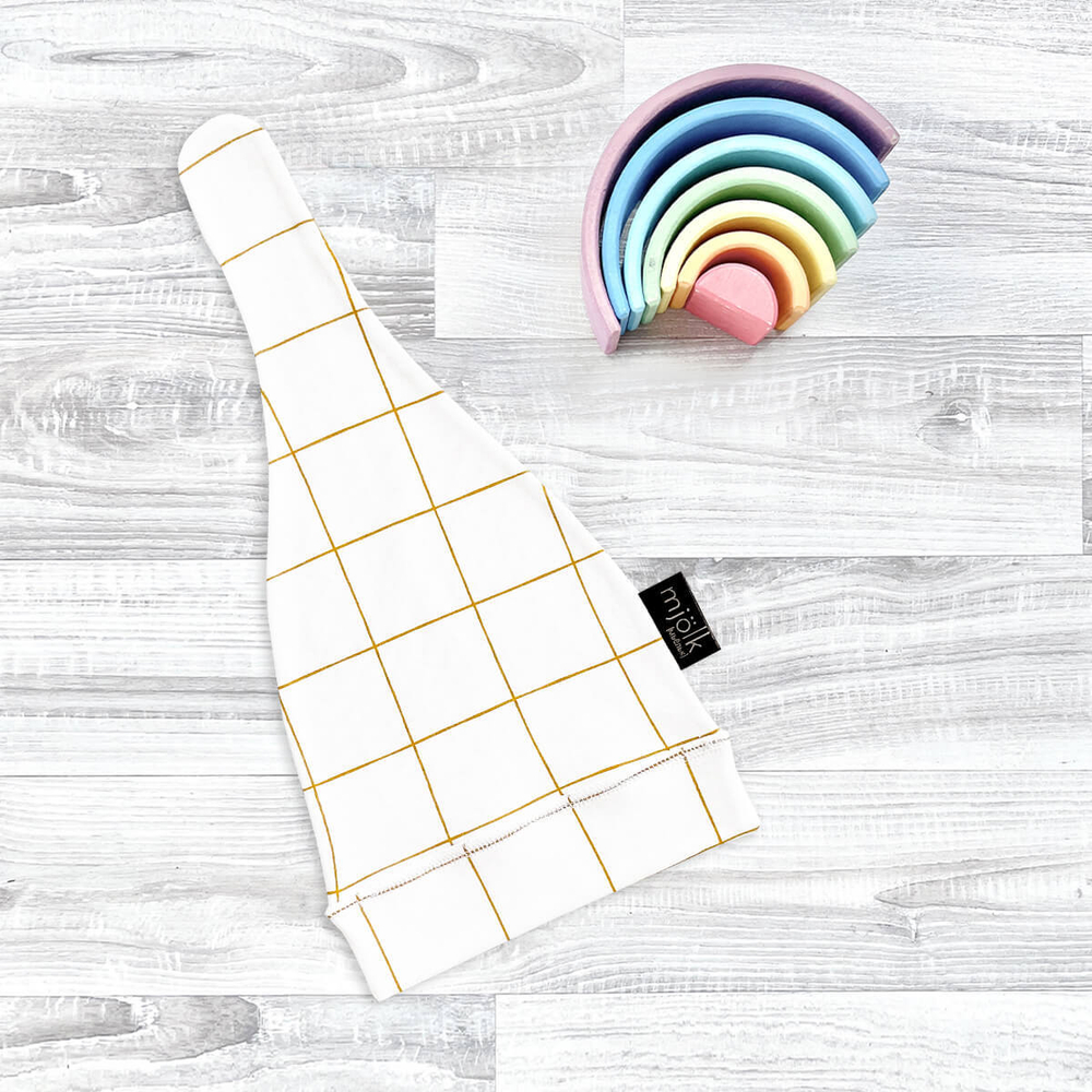 Шапочка Mjölk Клетка, уценка