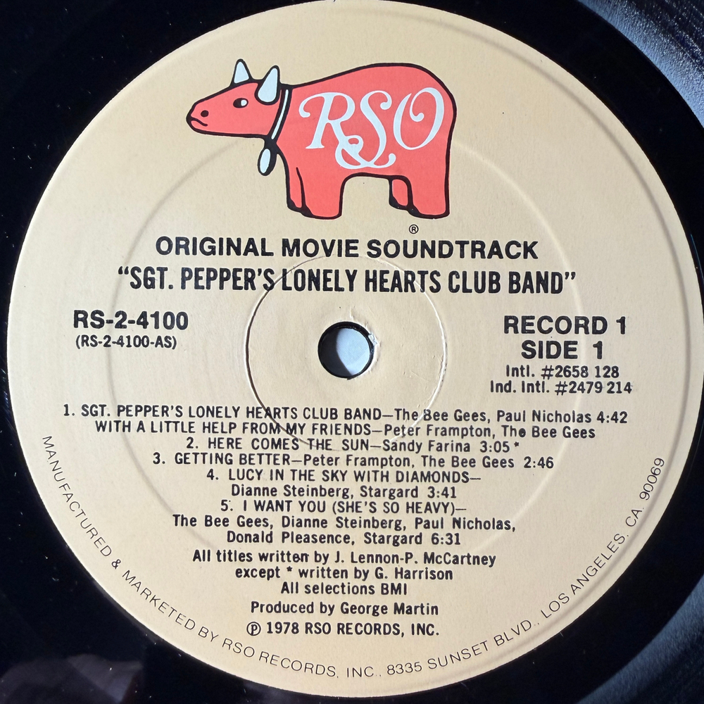 Сборник Sgt. Pepper's Lonely Hearts Club Band 2LP (США 1978г.)