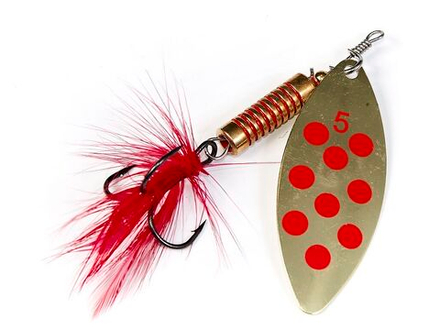 Блесна вращ. Lucky John SPIN X LONG 05 12,0г GR