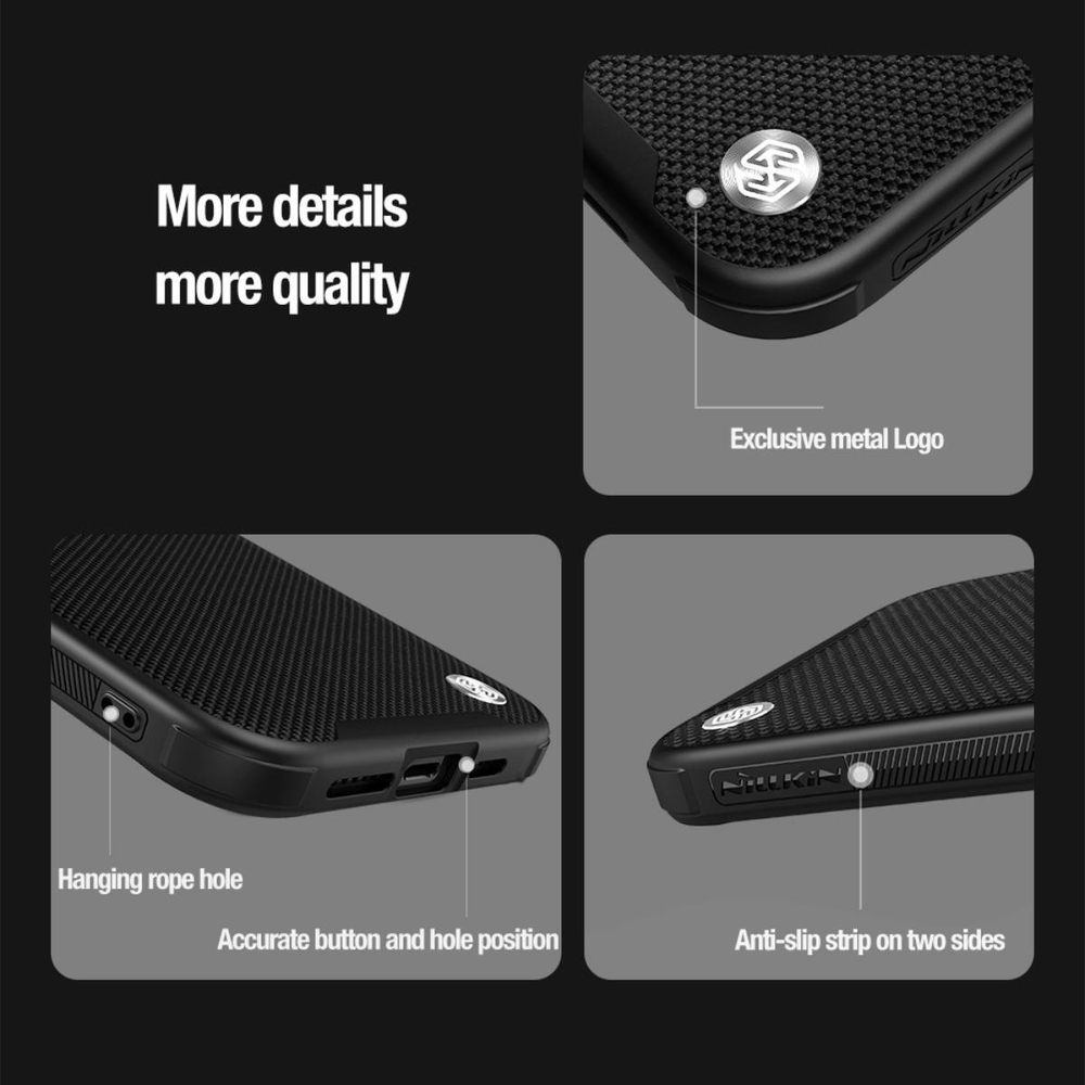 Чехол Nillkin Textured PROP Magnetic Case с защитой камеры для iPhone 15 Pro Max