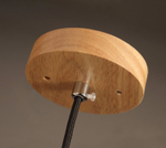 Pendant design lamp Ash  (Black)