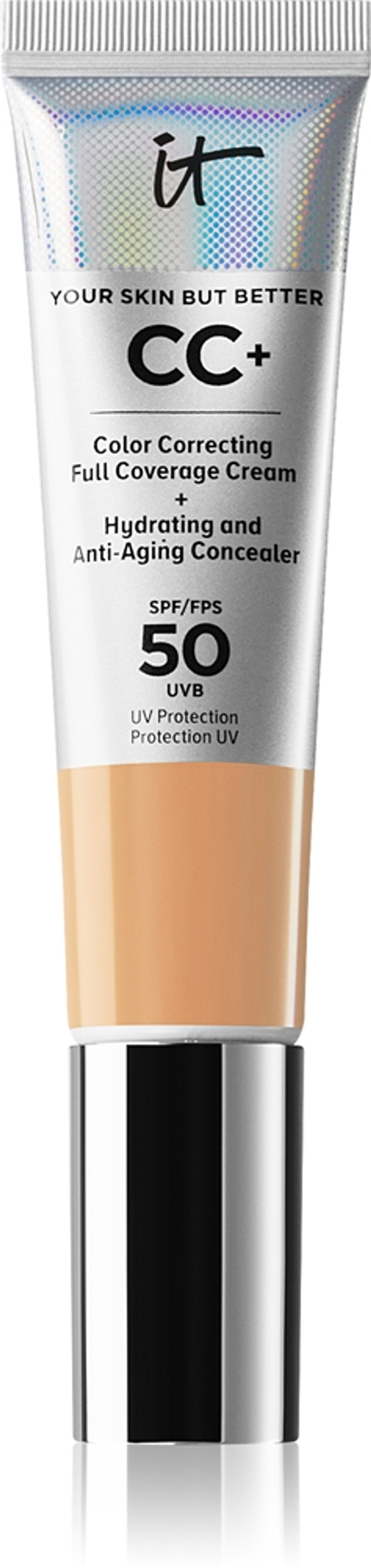 IT Cosmetics Your Skin But Better CC+ - Крем CC SPF 50+ оттенок Medium Tan, 32 ml