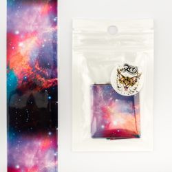 Zoo Фольга для литья переводная Космос 1501, 4х50см