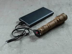 Фонарь Armytek Dobermann Pro Magnet USB Sand XHP35 HI тёплый (F07501WS)
