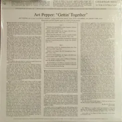 Art Pepper – Gettin' Together! - Analogue, Acoustic Sounds LP