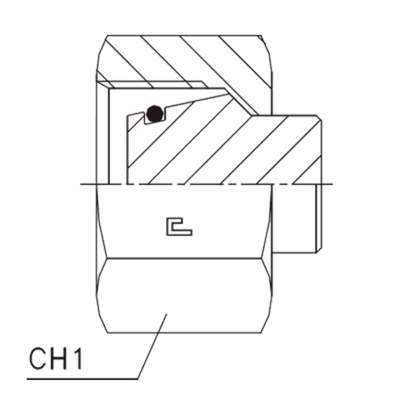 Заглушка VP DL18 (с гайкой и o-ring)