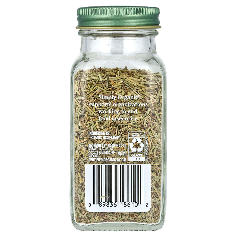 Simply Organic, Розмарин, 35 г (1,23 унции)