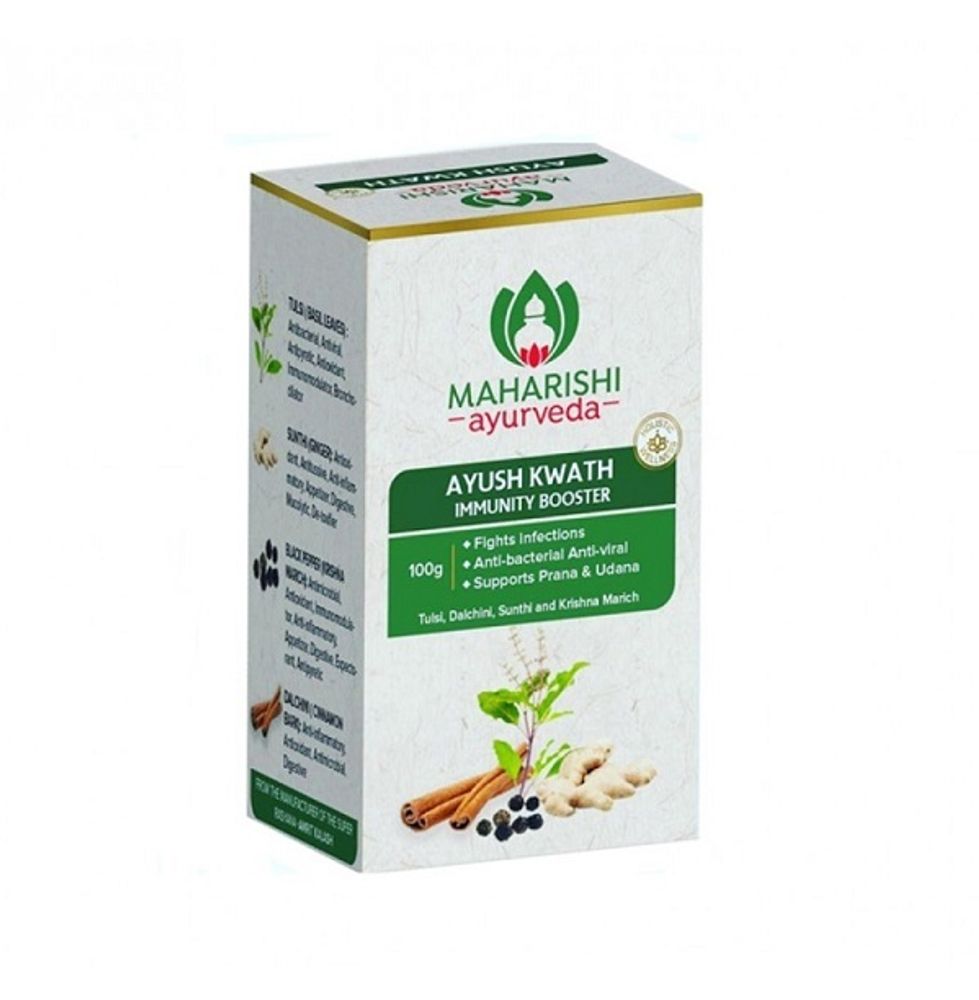 БАД Maharishi Ayurveda Ayush Kwath Усиление иммунитета Immunity Booster 100 г