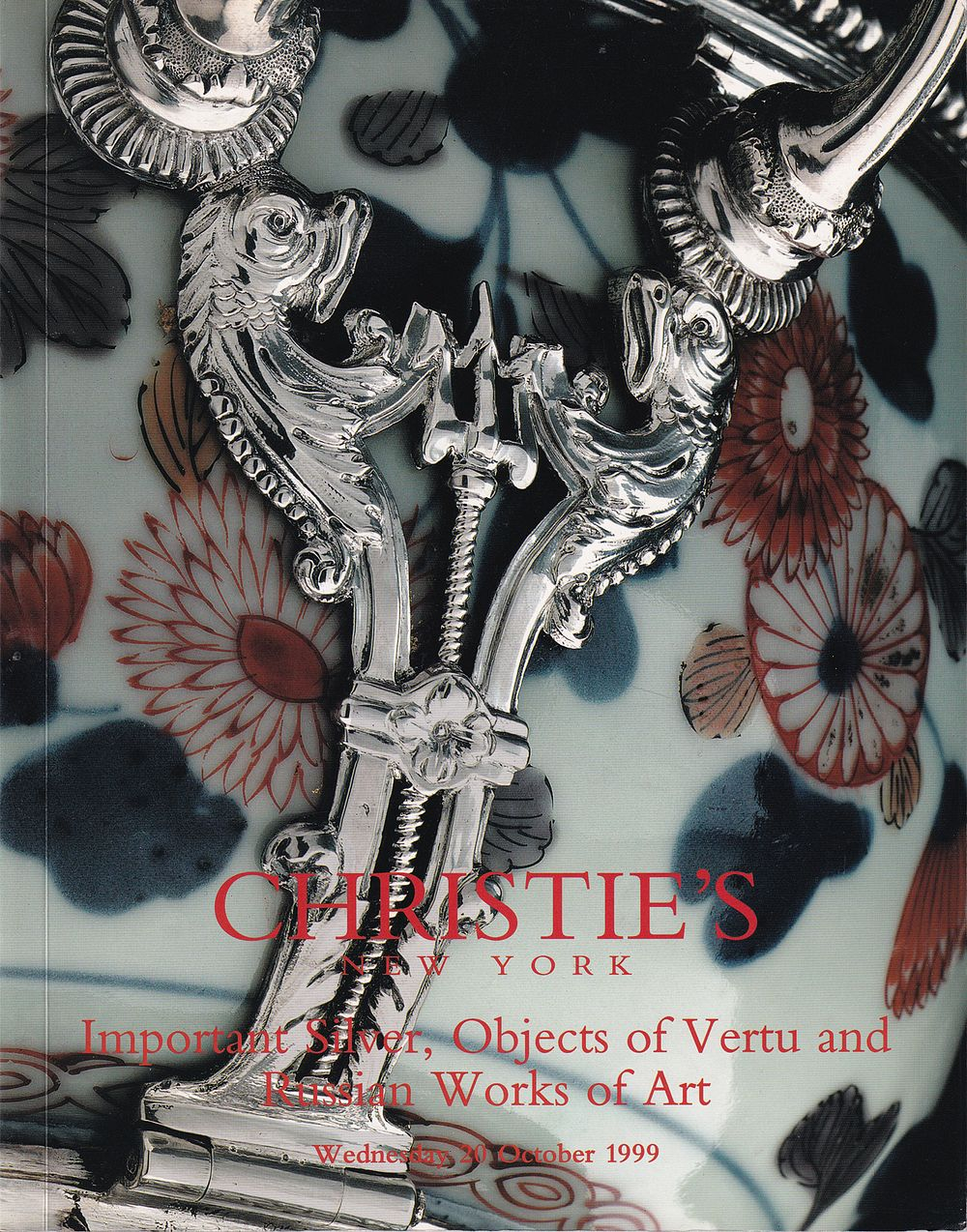 Каталог аукциона Christie’s, Нью-Йорк, Шедевры изделий из серебра, предметы роскоши и русское декоративно-прикладное искусство от 20 октября 1999 года