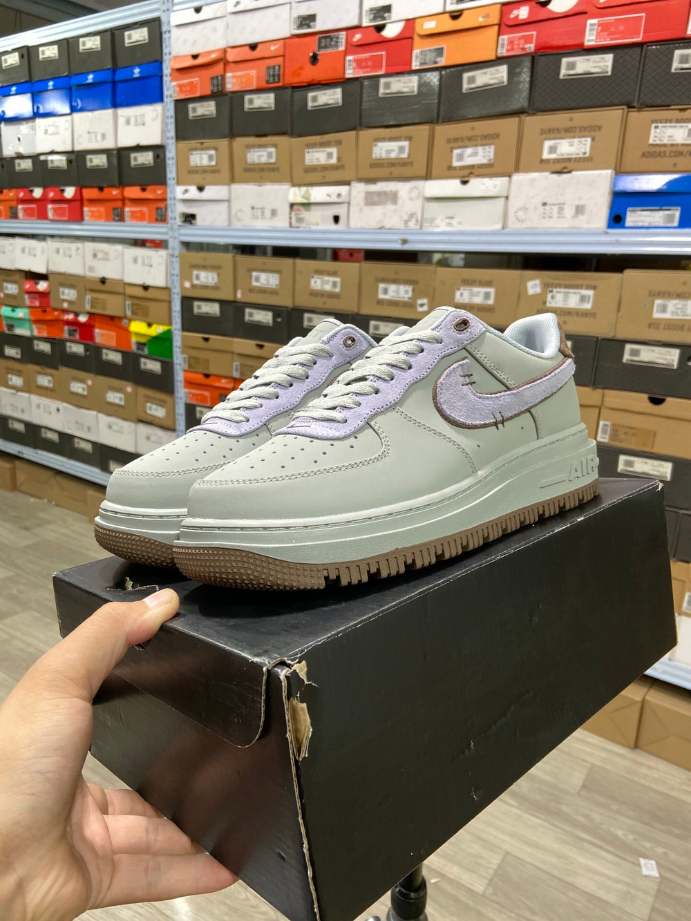 Купить Nike Air Force 1 Low Luxe "Providence Purple"