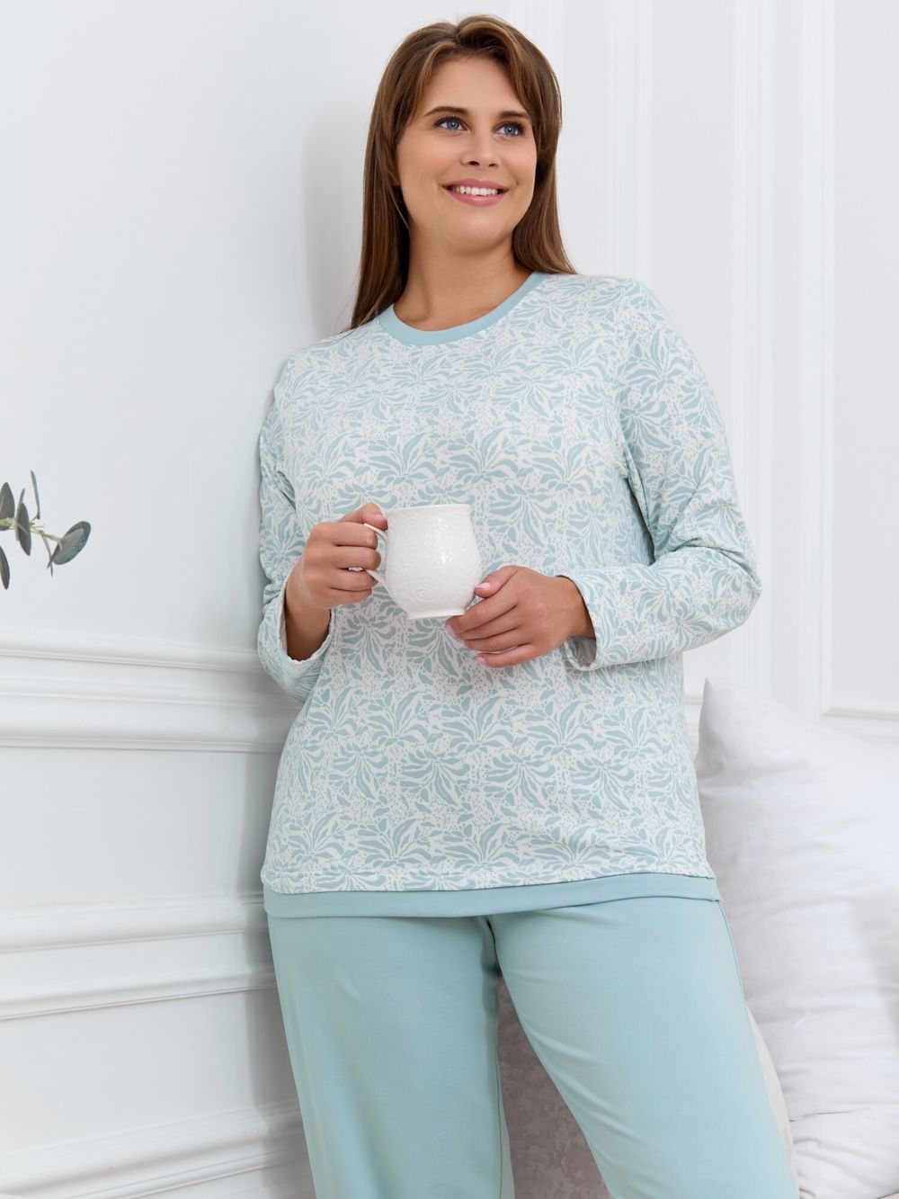 Пижама Жаккард-1 Виотекс МЯТНЫЙ