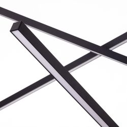 Citilux Стиг CL203261 LED Люстра подвесная с пультом Чёрная