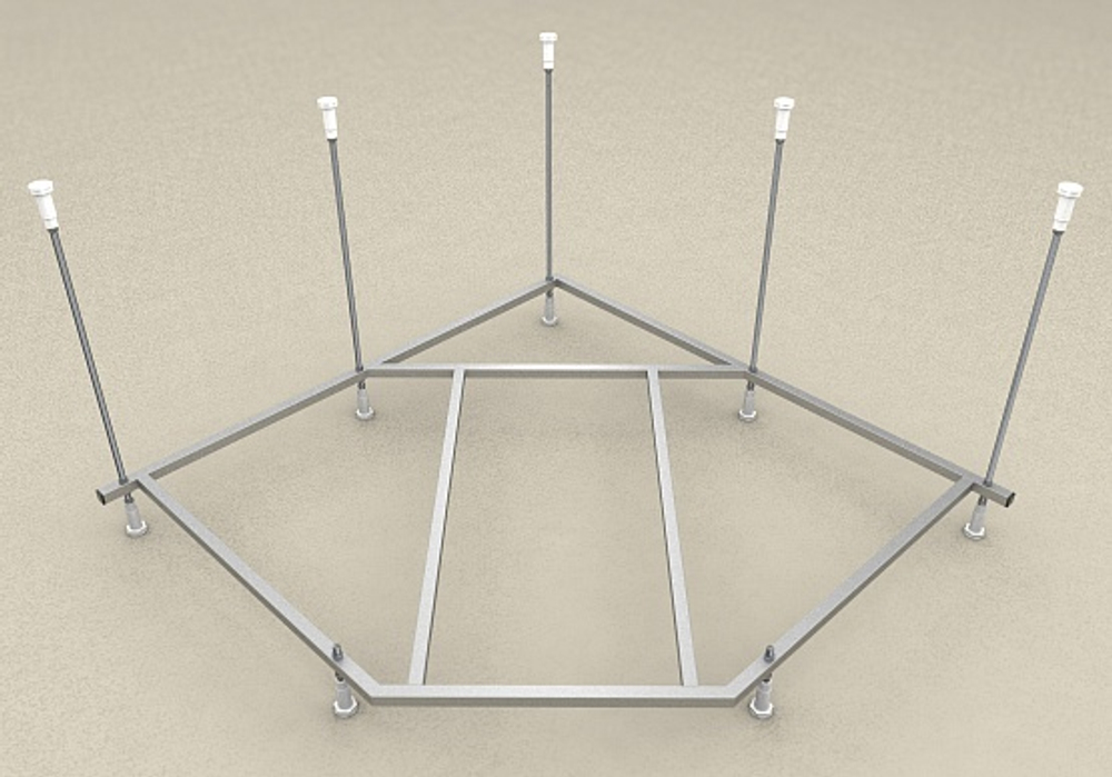 Акриловая ванна Aquatek (Акватек) Ума 145х145 с каркасом