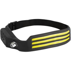 Фонарь налобный светодиодный ЭРА GA-808 Кибер-3 аккумуляторный 5 Вт COB + 3 Вт LED сенсорное управление 5 режимов | Налобные фонари