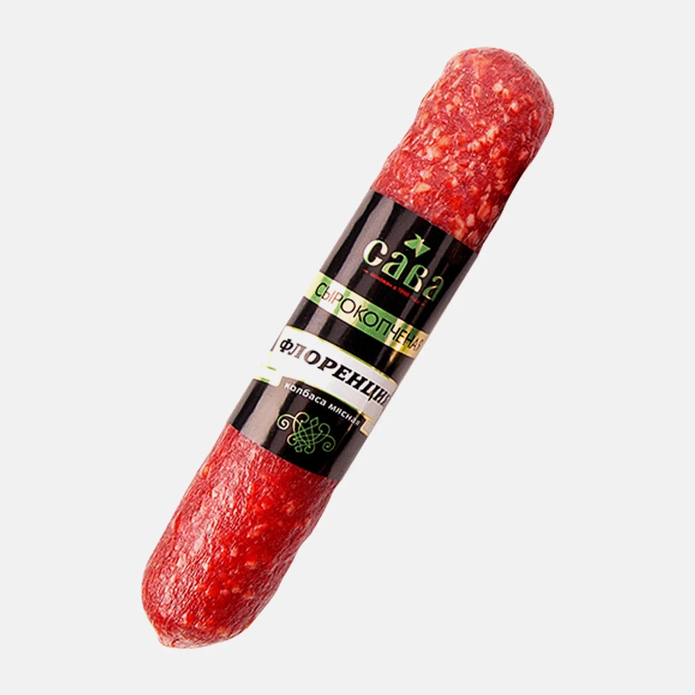 Колбаса Сава Флоренция сырокопченая весовая