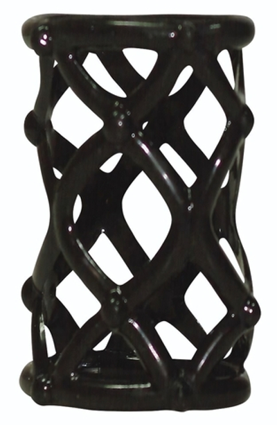 Чёрная насадка-сетка на пенис Orgasmus Wunder (Цвет: черный)