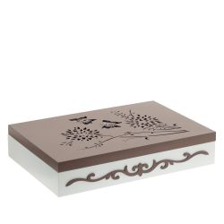 GAEM Шкатулка для столовых приборов, L36 W25 H7 см