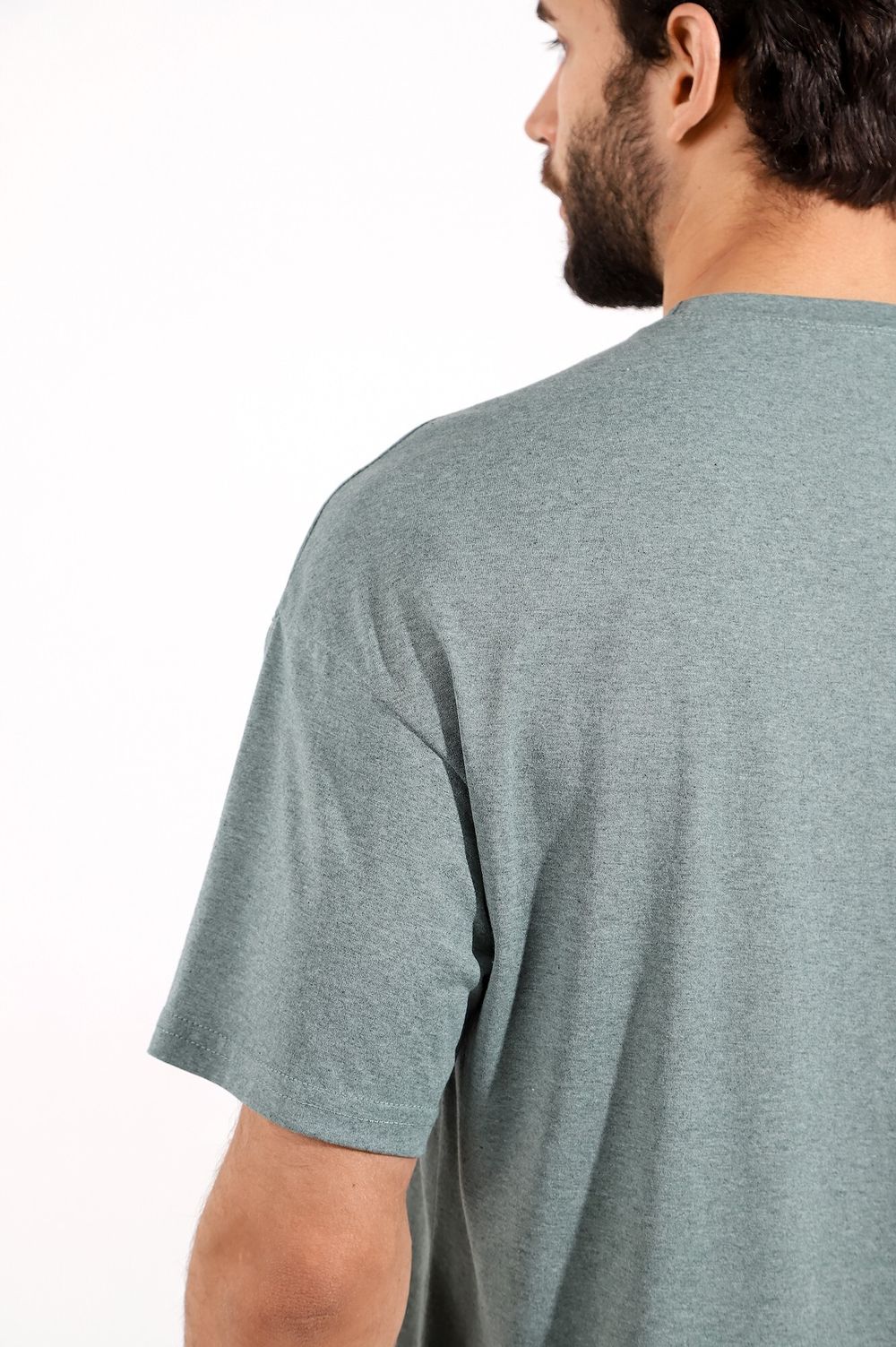 Фуфайка (футболка) мужская Герой-5 Виотекс МЕНТОЛ МЕЛАНЖ