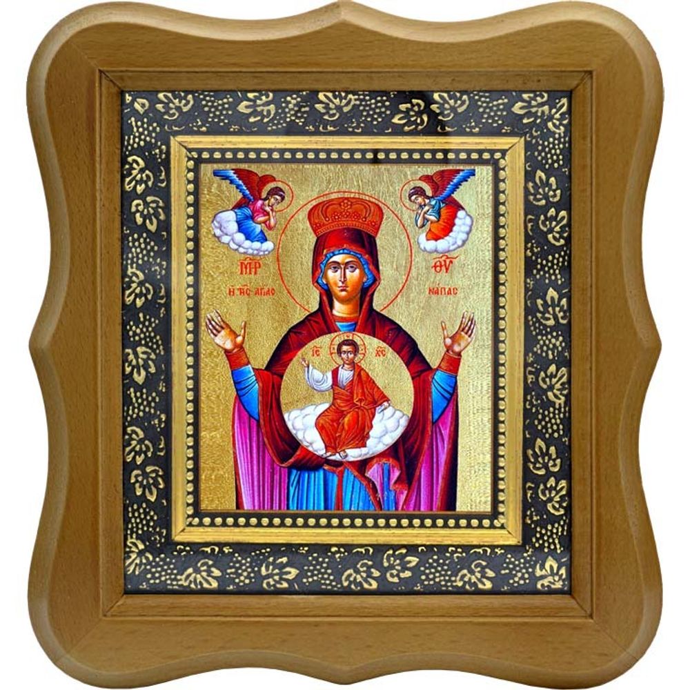 Айя (Агия) Напа, Покровительница Леса. Икона Божьей Матери на холсте.