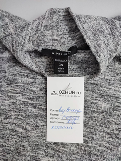 Джемпер Amisu  ассиметричный 42 размер