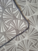 Покрывало жаккардовое двухстороннее Нежность 108-17 серый,белый 1,5 (150х200)