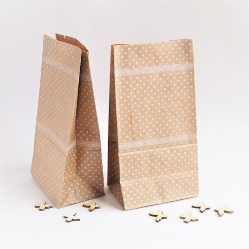 Пакет крафт Горох мелкий 1 упаковка (100 шт)