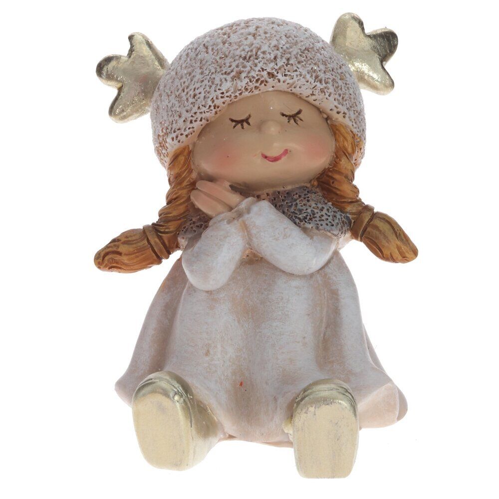 GAEM Фигурка декоративная "Мальчик/Девочка", L5,5 W6 H6,5 см, 2в.