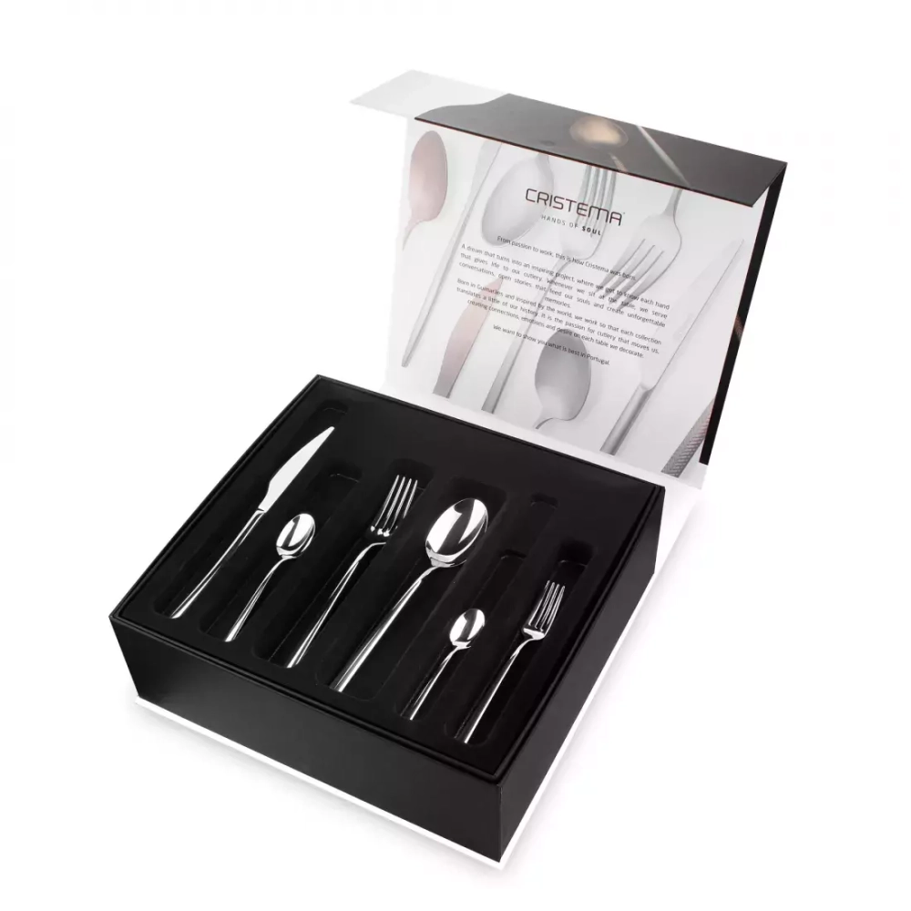 Набор столовых приборов 75 предметов на 12 персон Cristema Macau