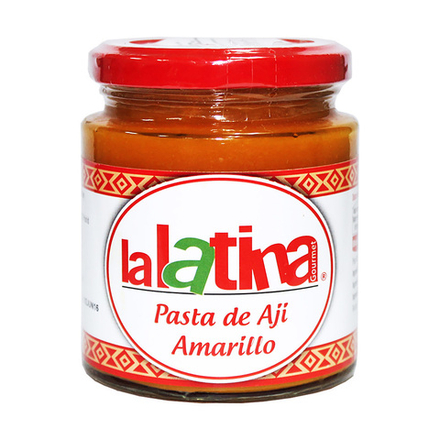 Паста из перца ахи амарилло желтая (aji amarillo), ЛА ЛАТИНА, 225г