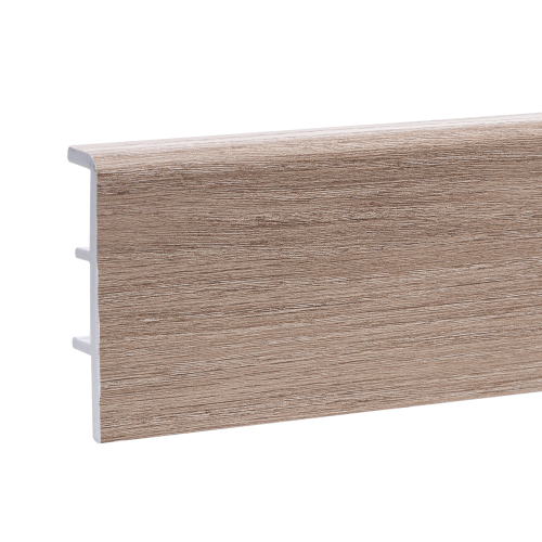 Плинтус дюрополимерный Rico Concept Вишня Гамильтон 80015 80х20х2200 мм