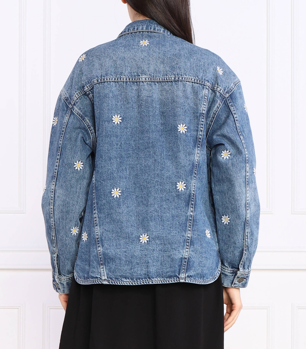 джинсовая куртка Desigual - голубой(23SWED60)