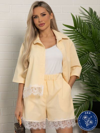 Костюм Курортный роман (сливочное масло) К16012-7М LT Collection