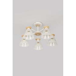 Люстра Rivoli Theothila 9177-305 5 х Е27 60 Вт модерн | Лайт