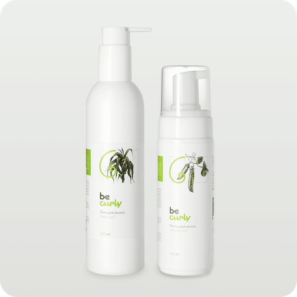 Гель Flexy curl 250 мл + Пенка Volume curl
