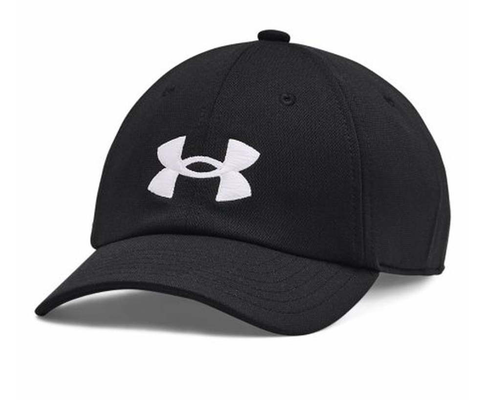 Теннисная кепка Under Armour Men's Blitzing Adjustable Hat - black/white