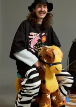 Футболка Кружок Окаменевшие черная