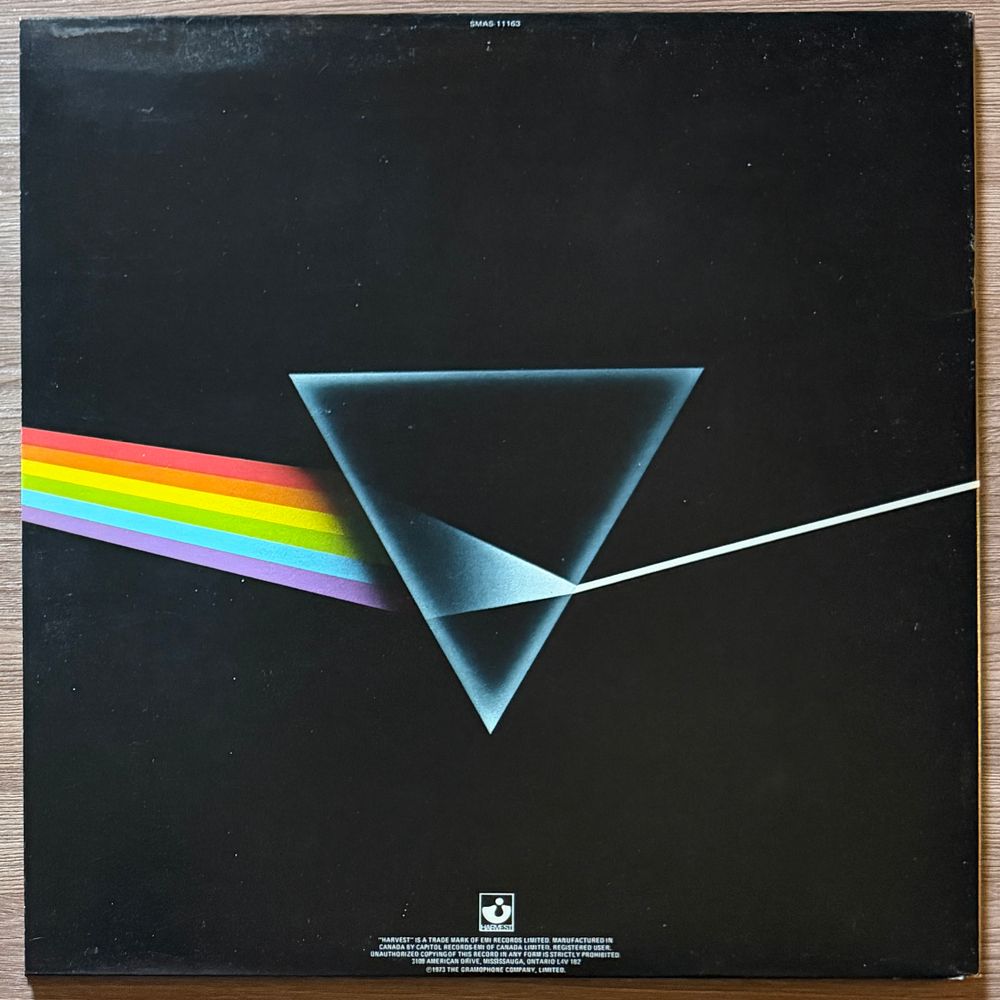 Pink Floyd ‎– The Dark Side Of The Moon (Канада)